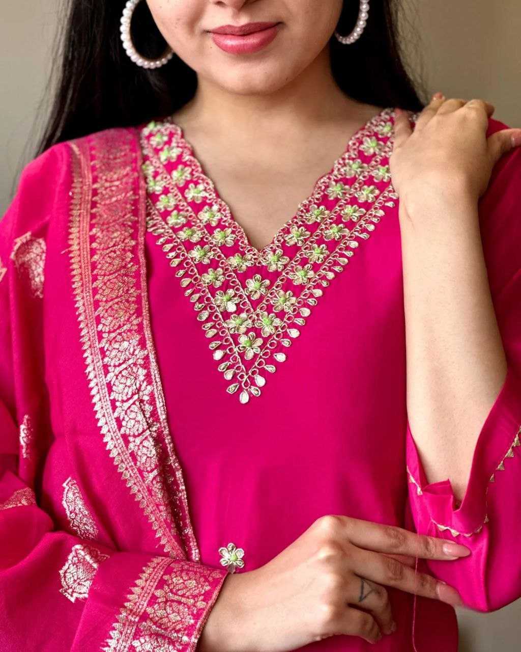 Ynf Viscose KESH529 AARTI Suits & Dresses Festive Collections Wholesale Ladies Suits Embroidery Suits Party wear suits Rakhi Collections Manufacturer