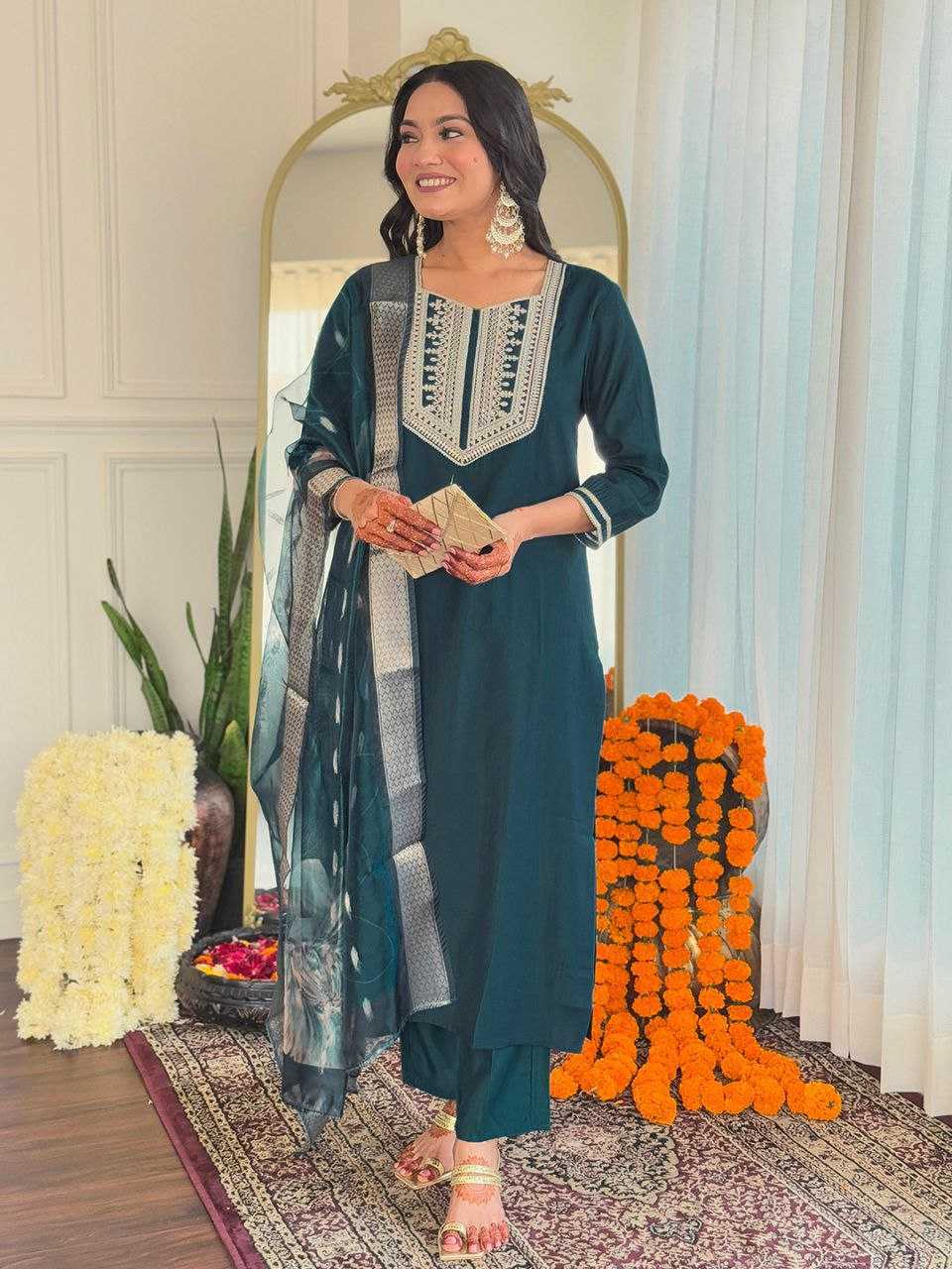 Ynf Viscose KESH529 BINDIYA Suits & Dresses Wholesale Ladies Suits Embroidery Suits Party wear suits Manufacturer