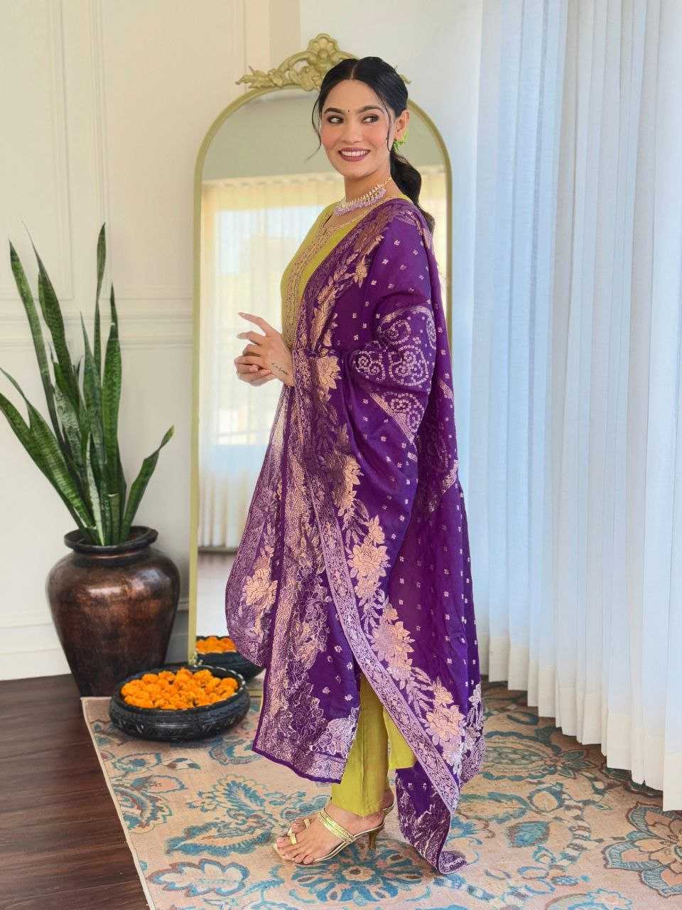 Ynf Viscose KESH529 MISHVA Suits & Dresses Wholesale Ladies Suits Embroidery Suits Chanderi Suit Manufacturer