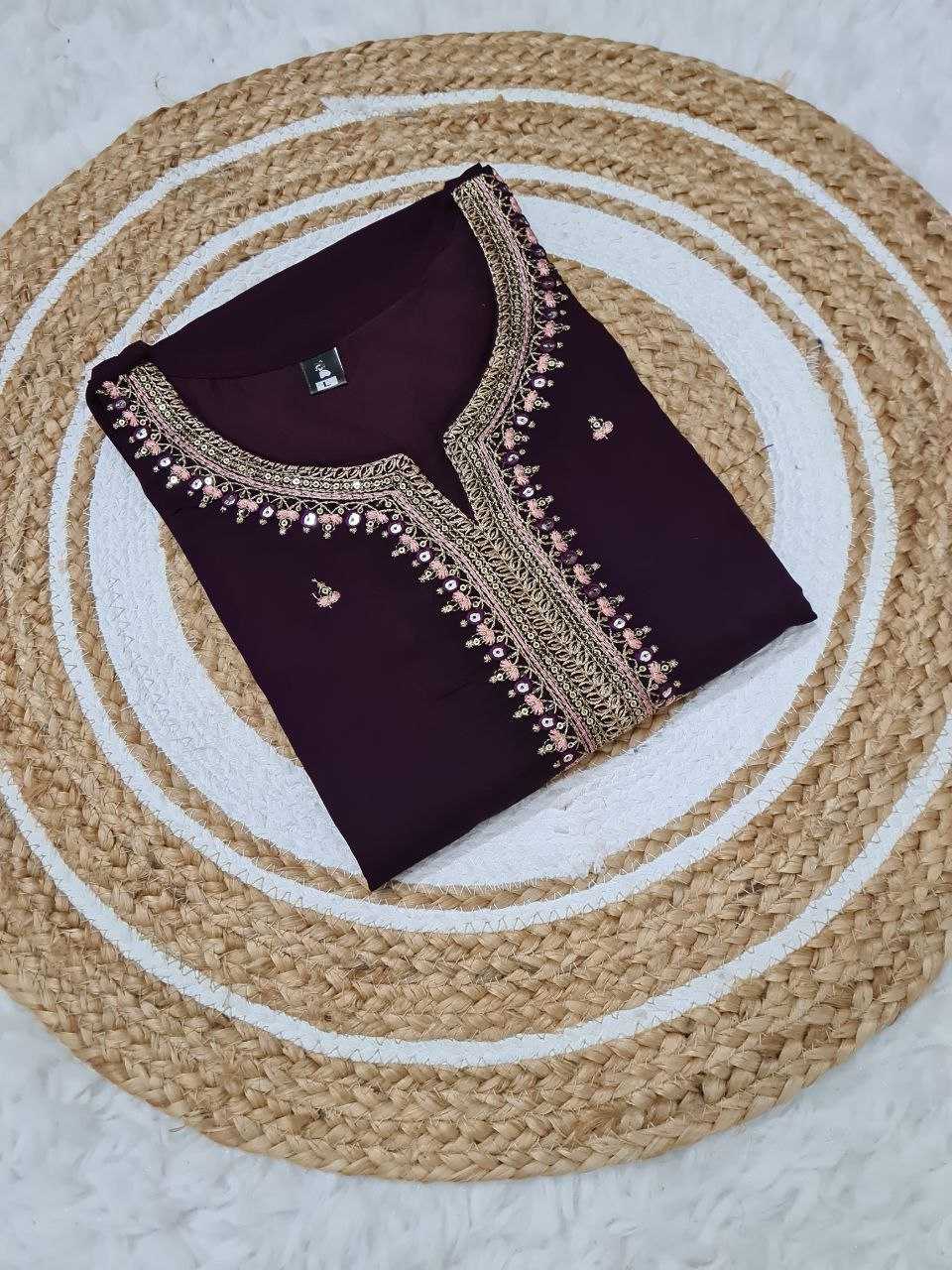 Ynf Viscose KESH529 MONIKA 2 Suits & Dresses Wholesale Ladies Suits Embroidery Suits Party wear suits Chanderi Suit Manufacturer