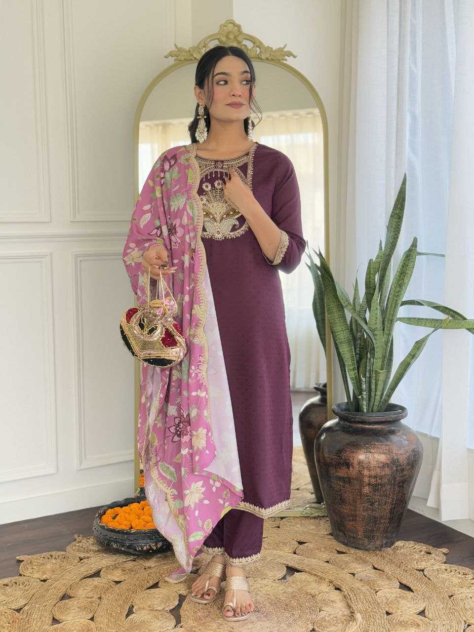 Ynf Viscose Rayon KESH529 130 Suits & Dresses Wedding Collections Festive Collections Wholesale Embroidery Suits Designer Suits Wedding Outfits Manufacturer