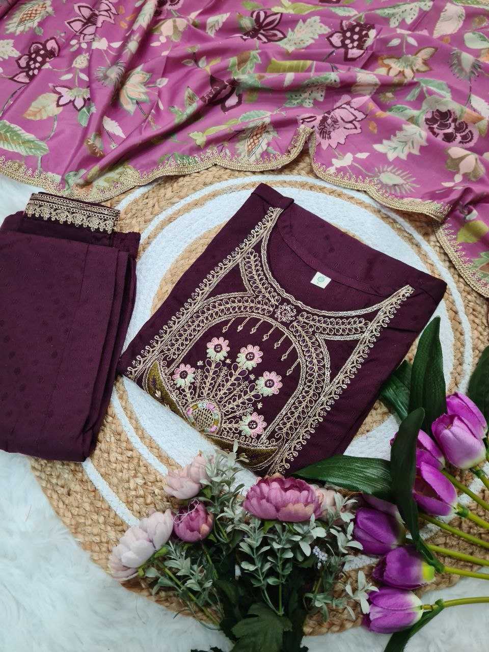 Ynf Viscose Rayon KESH529 130 Suits & Dresses Wedding Collections Festive Collections Wholesale Embroidery Suits Designer Suits Wedding Outfits Manufacturer