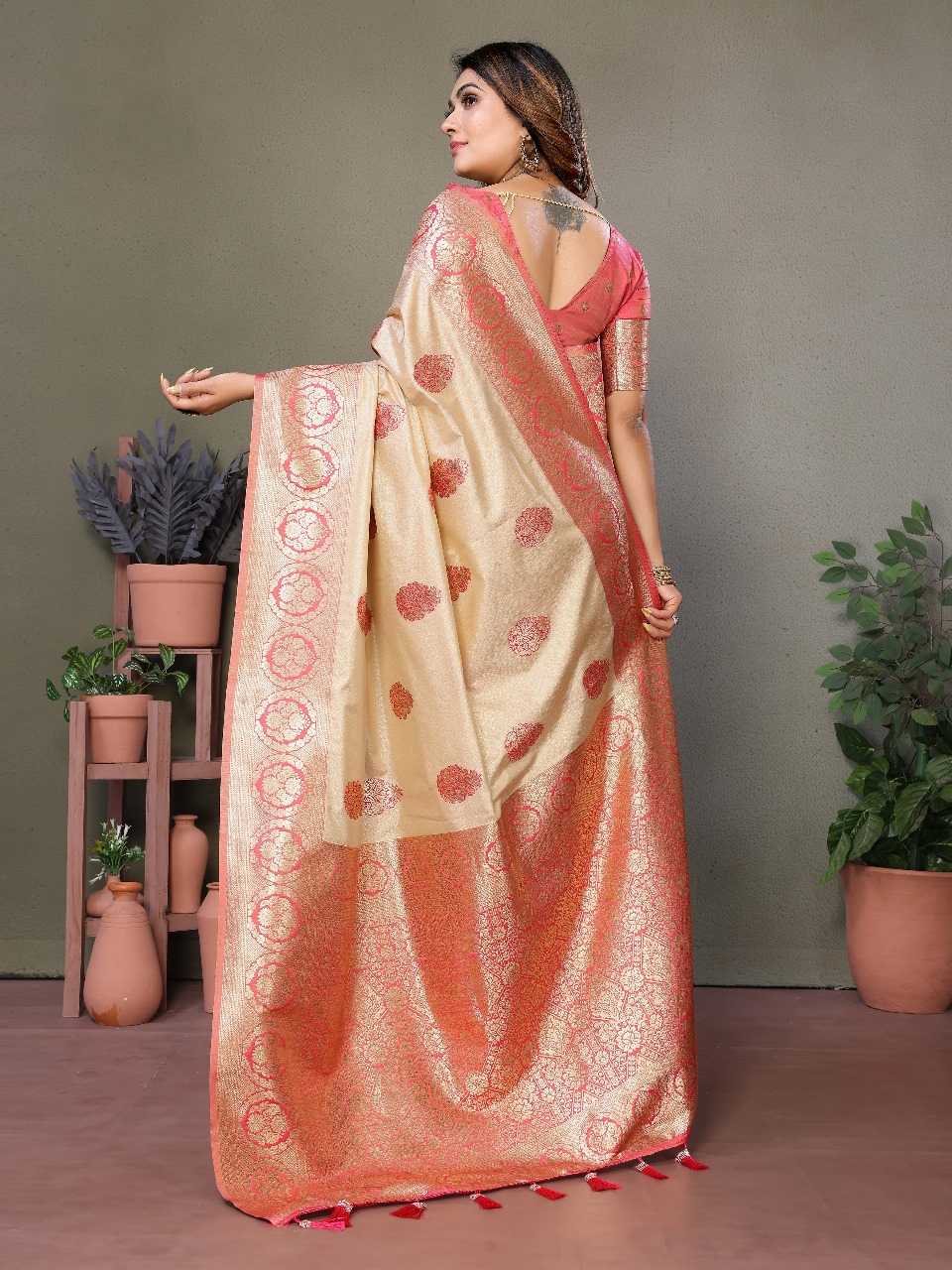 Ynf Viscose RIN144 Jugani Silk Sarees Wholesale Traditional Silk Sarees Designer Silk Sarees Silk Sarees For Weddings Manufacturer