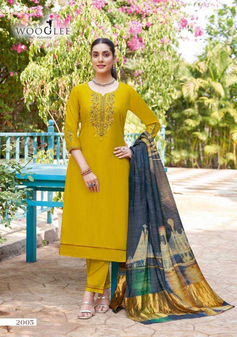 Ynf Viscose RIN190 WOOGLEE-Abhilasha Setwise Collections Wholesale Kurtis Catalogs Manufacturer
