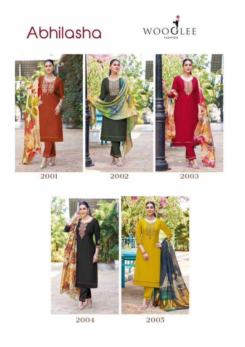 Ynf Viscose RIN190 WOOGLEE-Abhilasha Setwise Collections Wholesale Kurtis Catalogs Manufacturer