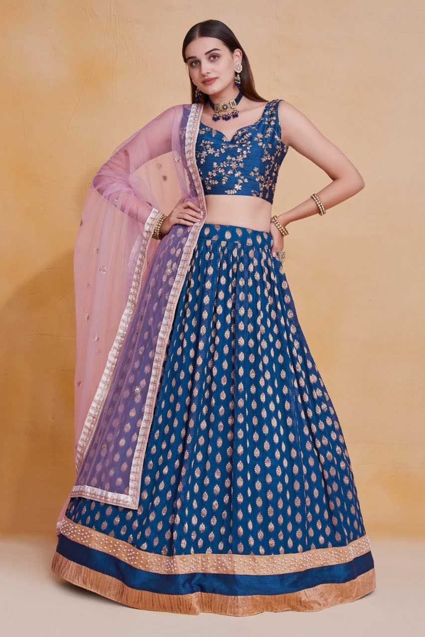 Ynf Viscose RIN197 3059 159-A Lehengas Wholesale Designer Lehenga Fancy Lehenga Bridal Lehenga Manufacturer