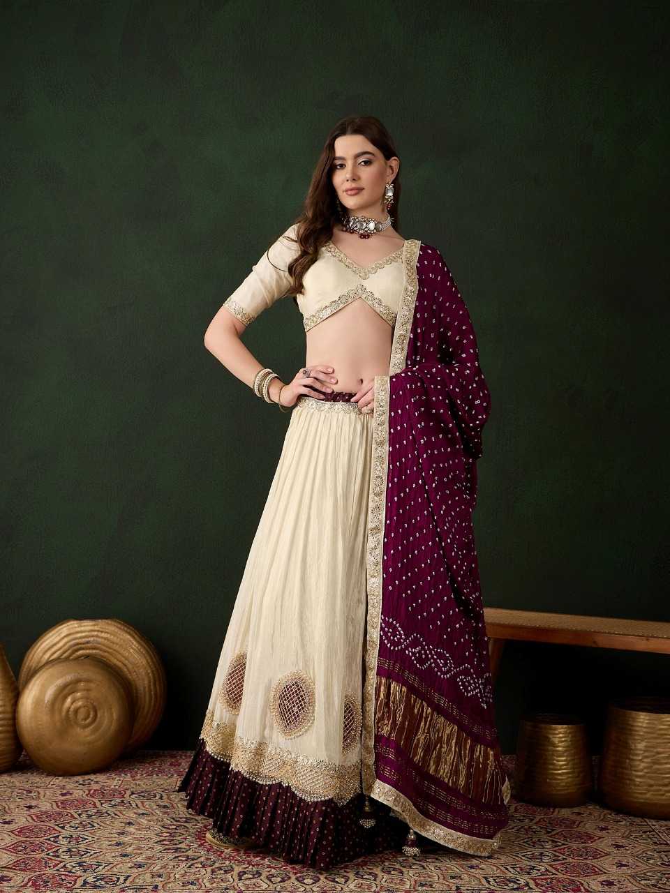 Ynf Viscose RIN197 3109 Lehengas Wholesale Bridal Lehenga Manufacturer