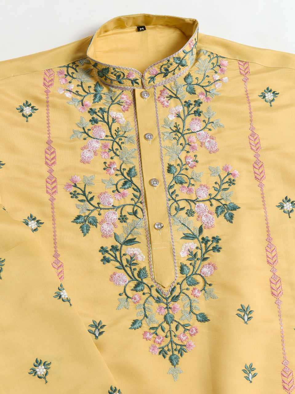 Ynf Viscose RIN202 61351 Mens Wear Wedding Collections Festive Collections Wholesale Men Kurta Pajama Men Wedding kurta Embroidered Kurta Pajama Manufacturer