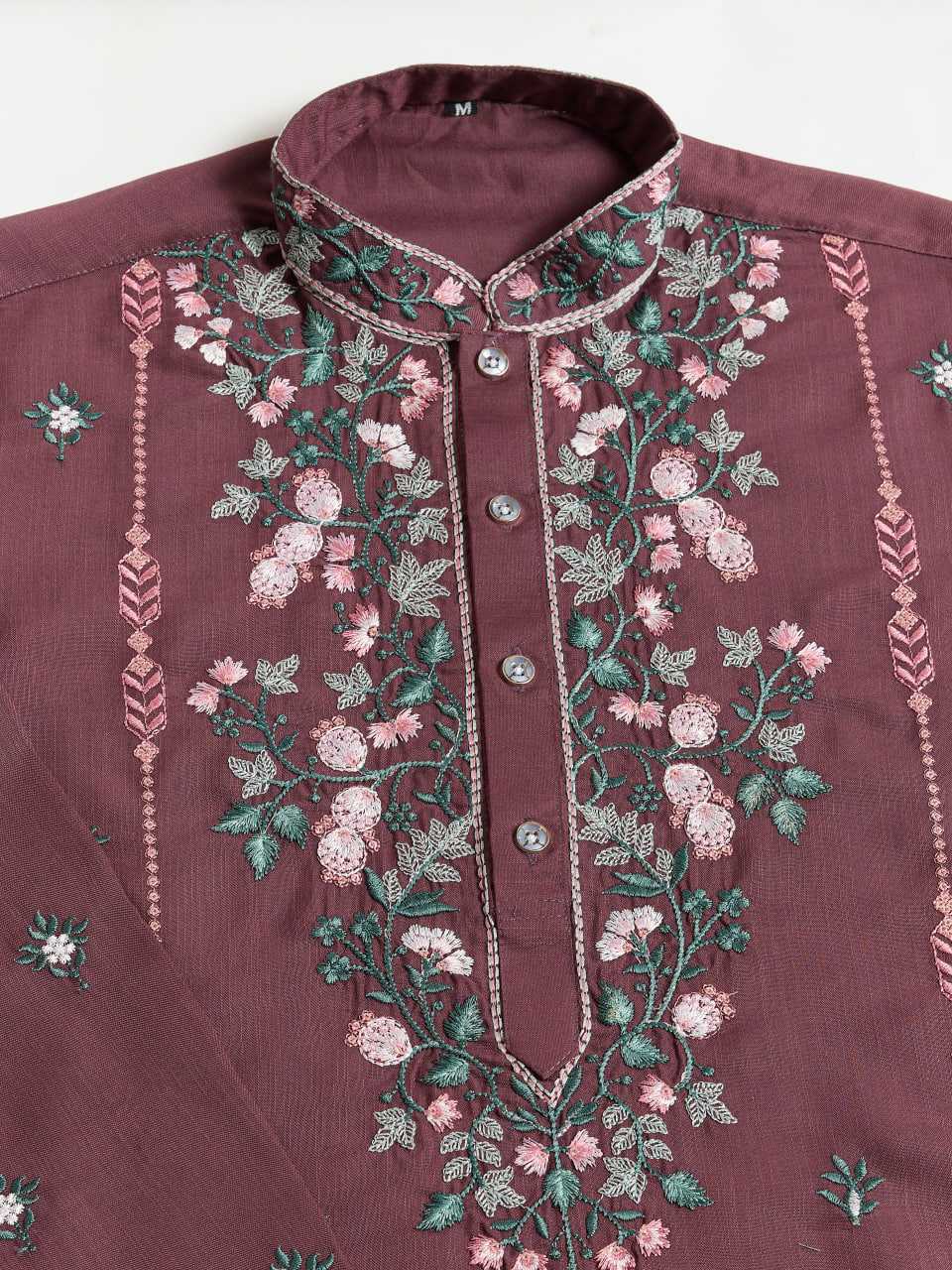 Ynf Viscose RIN202 61351 Mens Wear Wedding Collections Festive Collections Wholesale Men Kurta Pajama Men Wedding kurta Embroidered Kurta Pajama Manufacturer