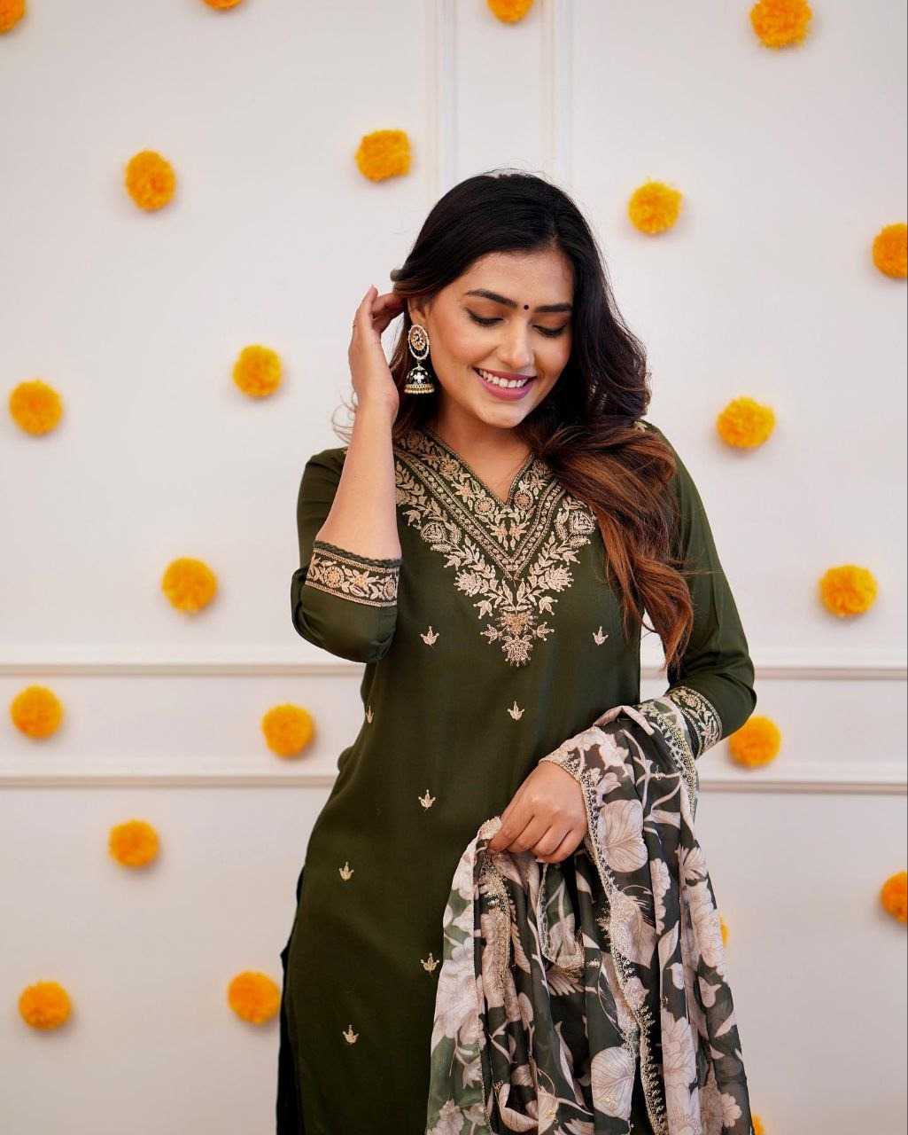 Ynf Viscose RIN222 SI-248 Kurti Wholesale Designer Kurtis Rayon Kurtis Embroidered Kurtis Manufacturer