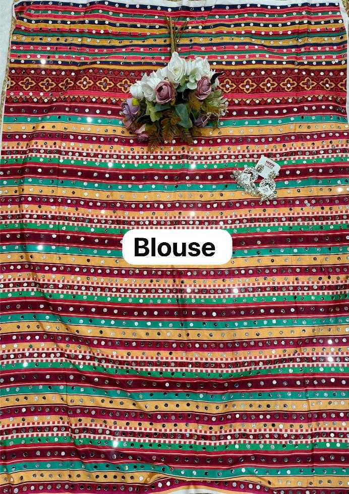 Ynf Chinon Silk KESH509 HIMGANGE Silk Sarees Wholesale Printed Silk Saree Party Wear Silk Sarees Designer Silk Sarees Manufacturer