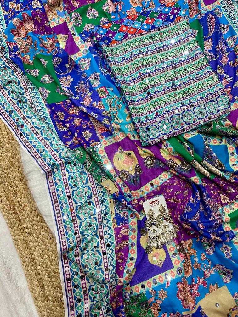 Ynf Chinon Silk KESH509 HIMGANGE Silk Sarees Wholesale Printed Silk Saree Party Wear Silk Sarees Designer Silk Sarees Manufacturer