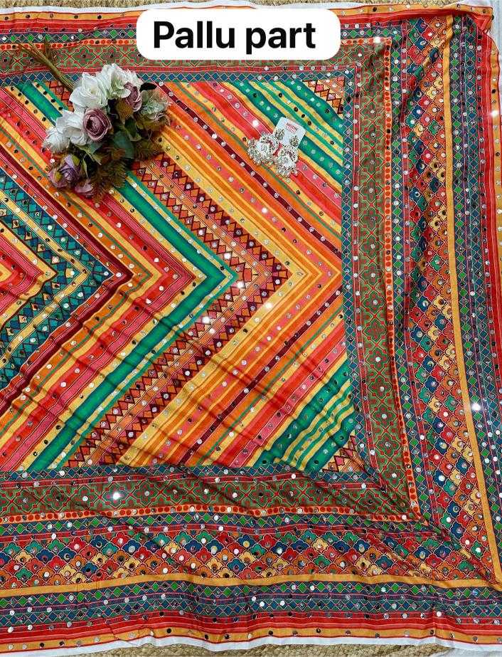 Ynf Chinon Silk KESH509 HIMGANGE Silk Sarees Wholesale Printed Silk Saree Party Wear Silk Sarees Designer Silk Sarees Manufacturer