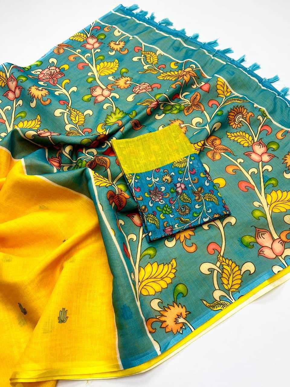 Ynf Linen KESH605 560 Sarees Wholesale Fancy Sarees Plain Sarees Linen Sarees Manufacturer