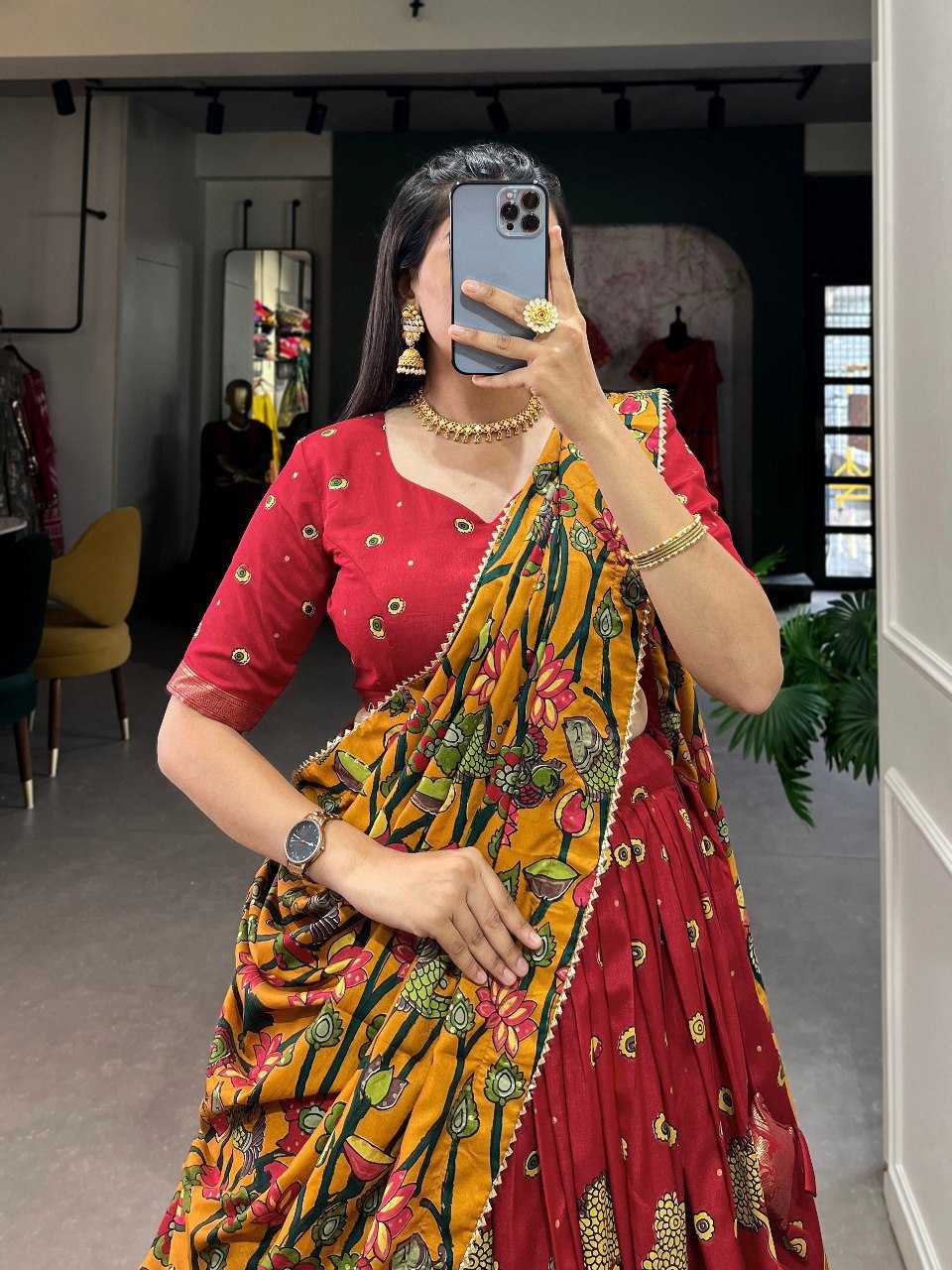 Ynf Tussar Silk KESH511 Maya Lehengas Wholesale Traditional Lehenga Silk Lehenga Printed Lehenga Manufacturer