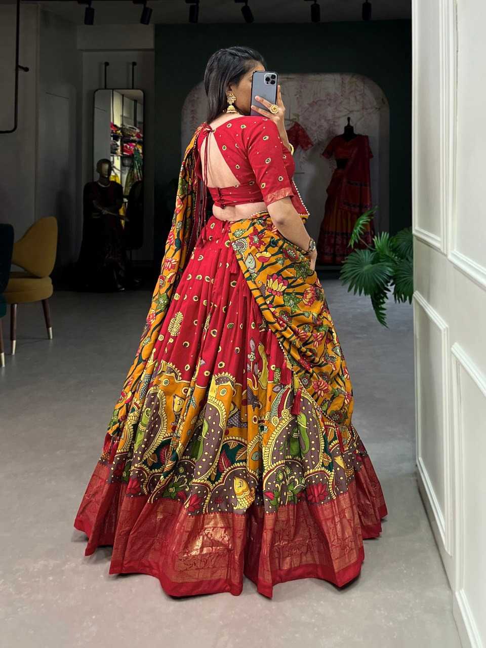 Ynf Tussar Silk KESH511 Maya Lehengas Wholesale Traditional Lehenga Silk Lehenga Printed Lehenga Manufacturer