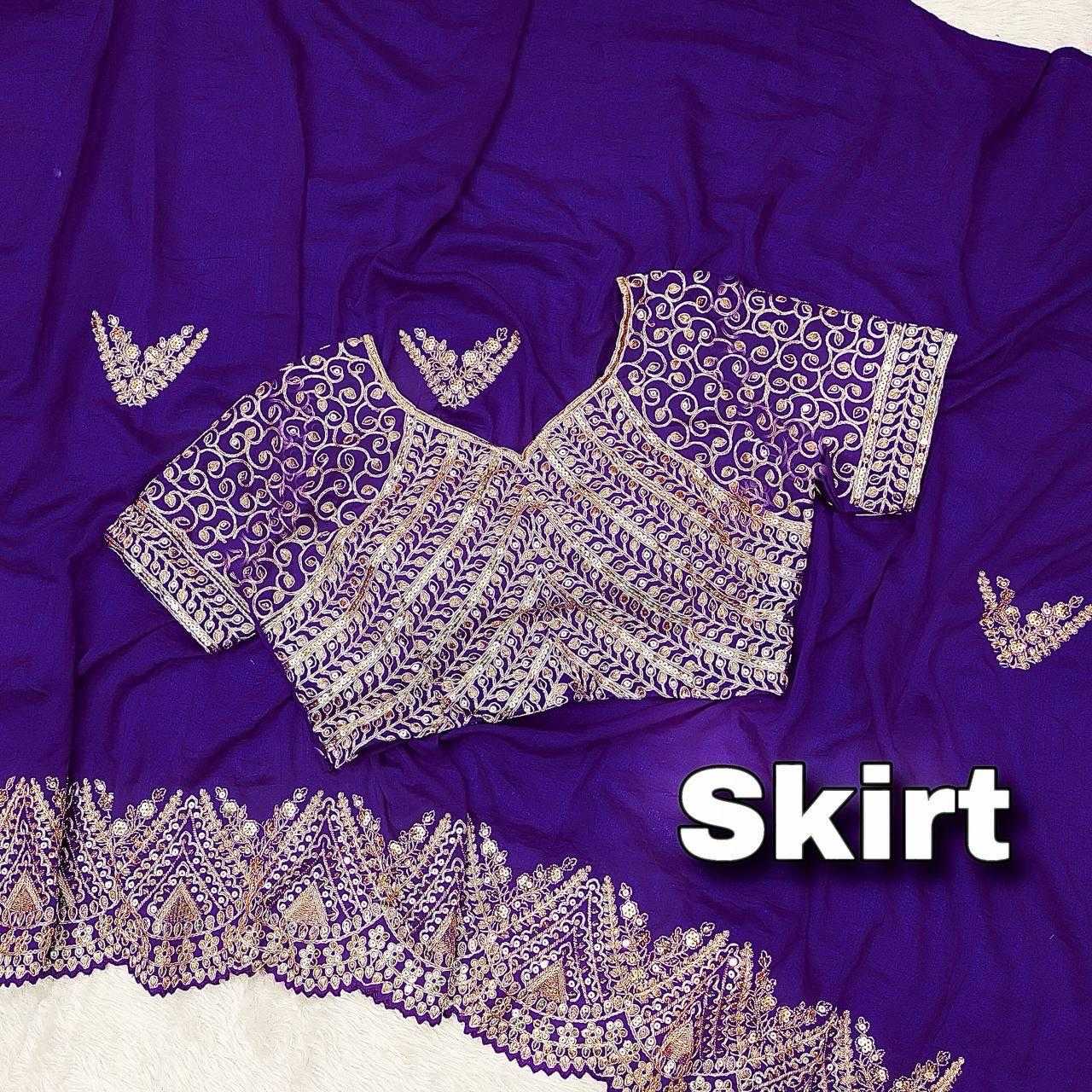 Ynf Vichitra Silk RIN134 0294 Silk Sarees Wholesale Soft Silk Sarees Zari Border Silk Sarees Embroidered Silk Sarees Manufacturer