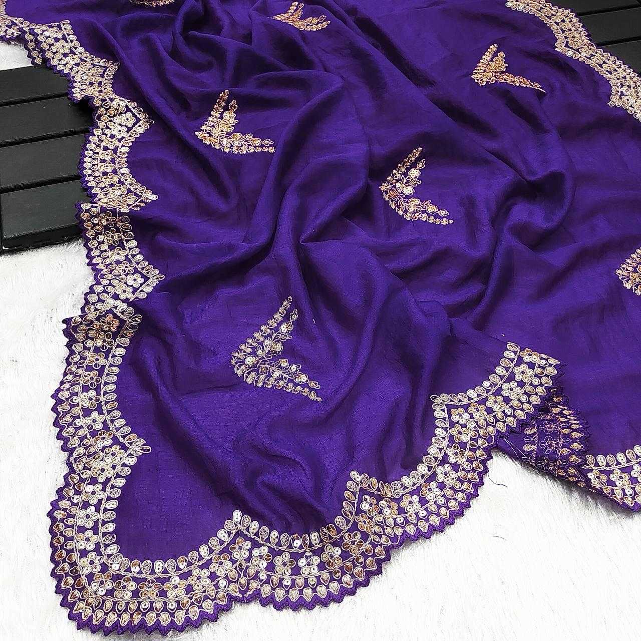 Ynf Vichitra Silk RIN134 0294 Silk Sarees Wholesale Soft Silk Sarees Zari Border Silk Sarees Embroidered Silk Sarees Manufacturer