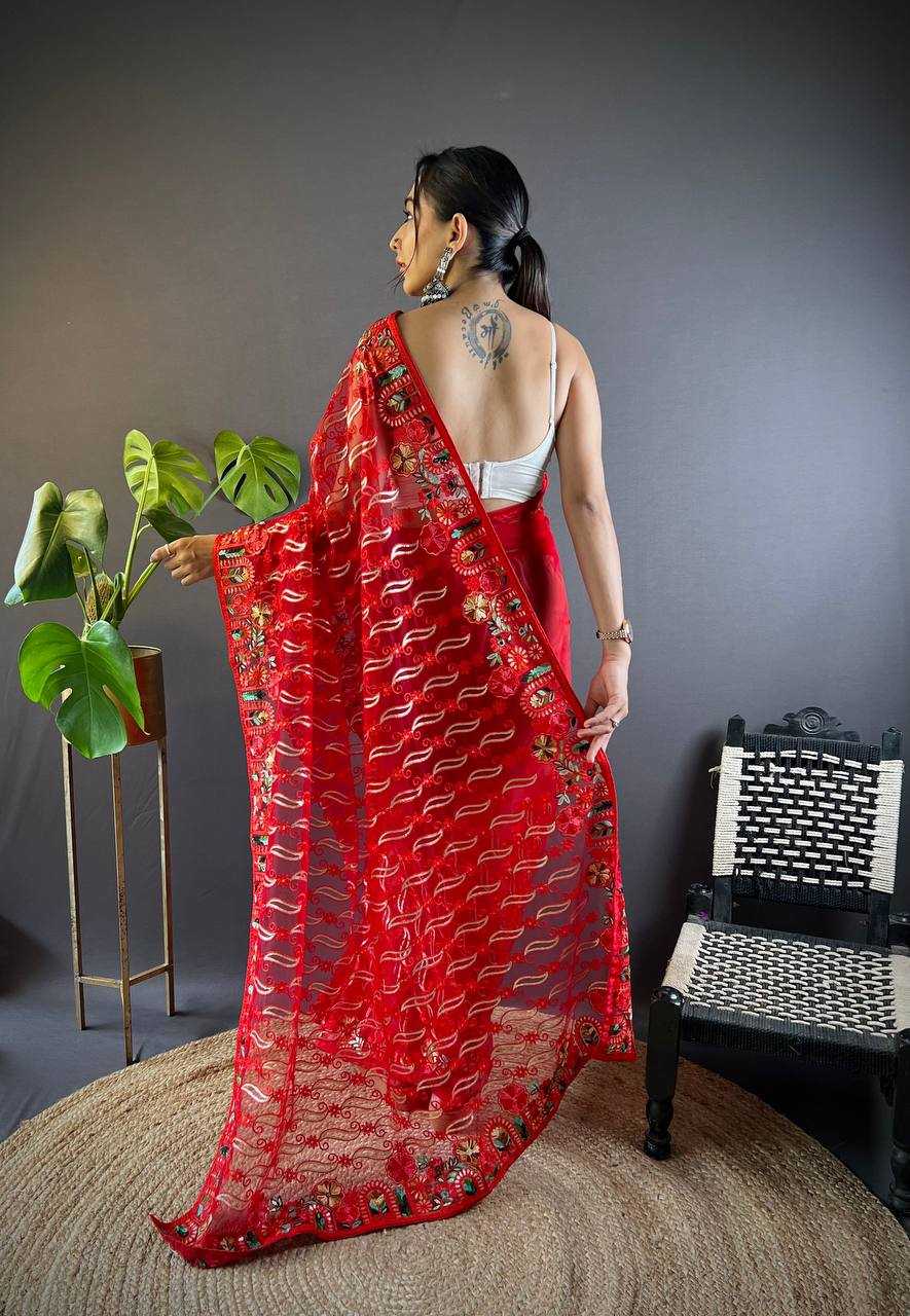 Ynf Butterfly Net KESH621 Surya Mukhi Sarees Wholesale Designer Sarees Net Sarees Embroidered Sarees Manufacturer