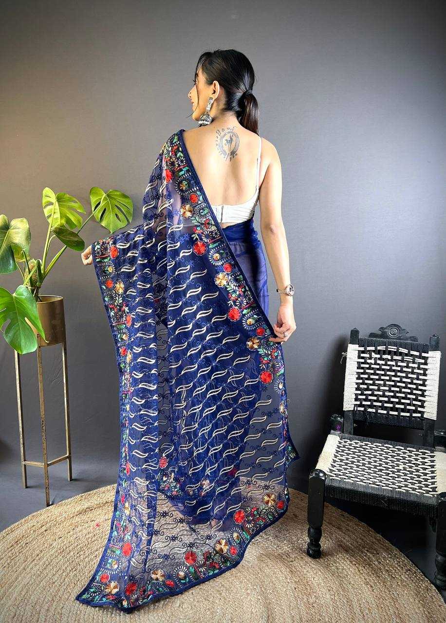 Ynf Butterfly Net KESH621 Surya Mukhi Sarees Wholesale Designer Sarees Net Sarees Embroidered Sarees Manufacturer