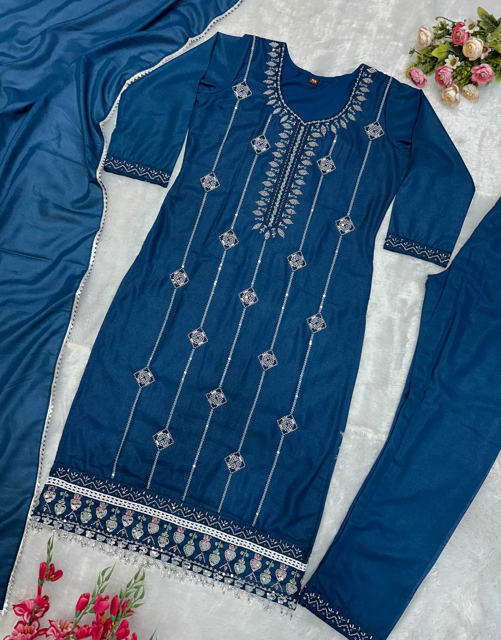 Ynf Cotton KESH523 249 Suits & Dresses Wholesale Embroidery Suits Party wear suits Designer Suits Manufacturer