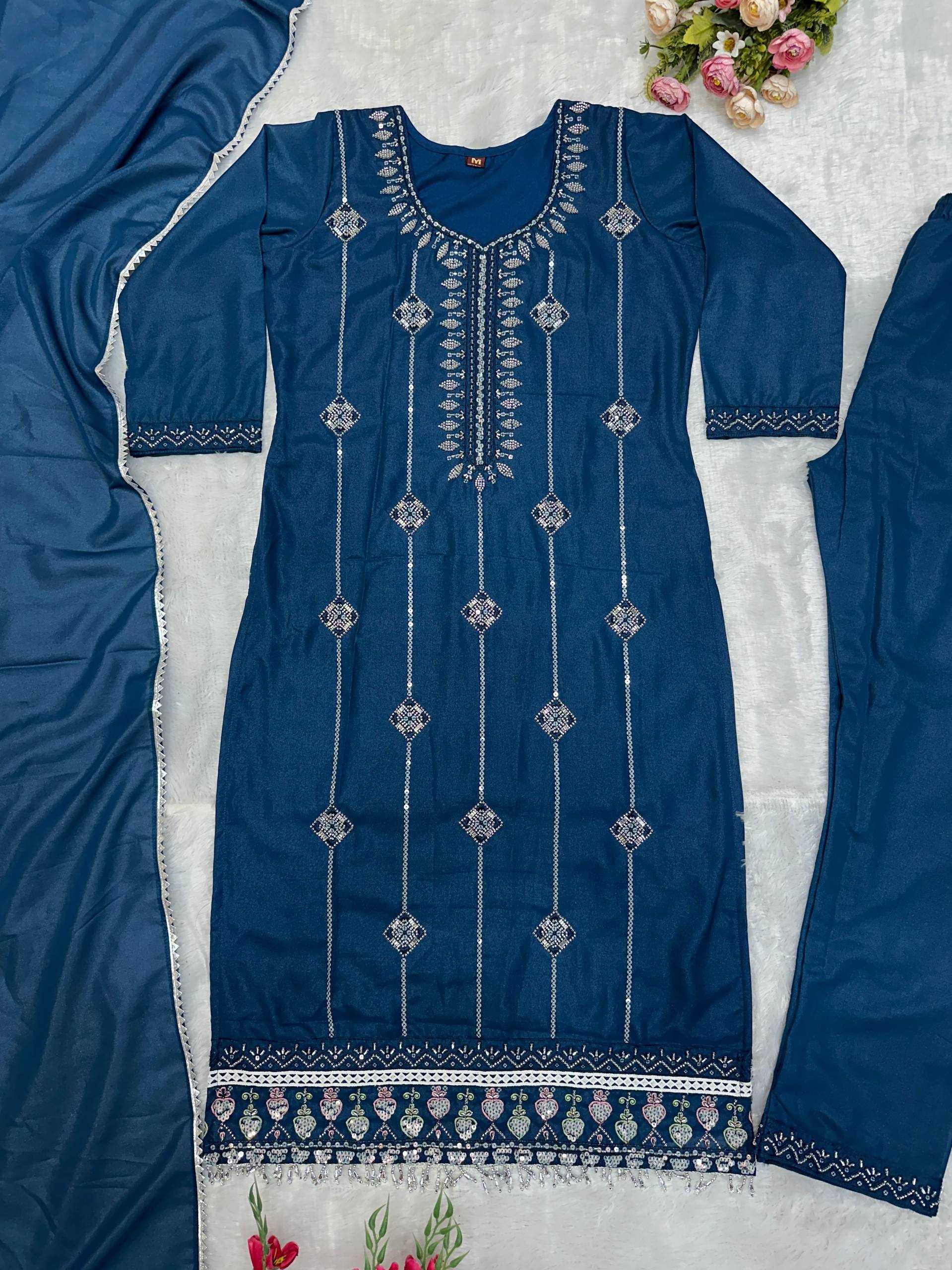 Ynf Cotton KESH523 249 Suits & Dresses Wholesale Embroidery Suits Party wear suits Designer Suits Manufacturer