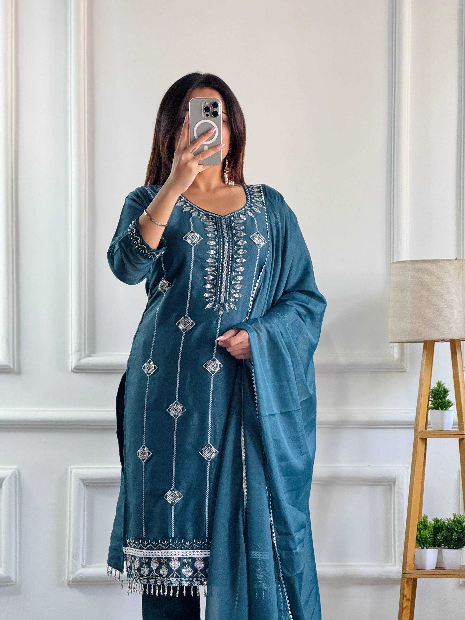 Ynf Cotton KESH523 249 Suits & Dresses Wholesale Embroidery Suits Party wear suits Designer Suits Manufacturer