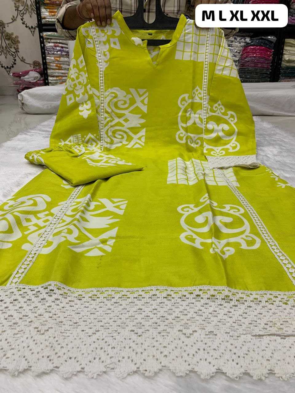 Ynf Cotton KESH613 038 Suits & Dresses Western Wears Festive Collections Wholesale Co-ord Set Casual Dresses Cotton Dresses Manufacturer