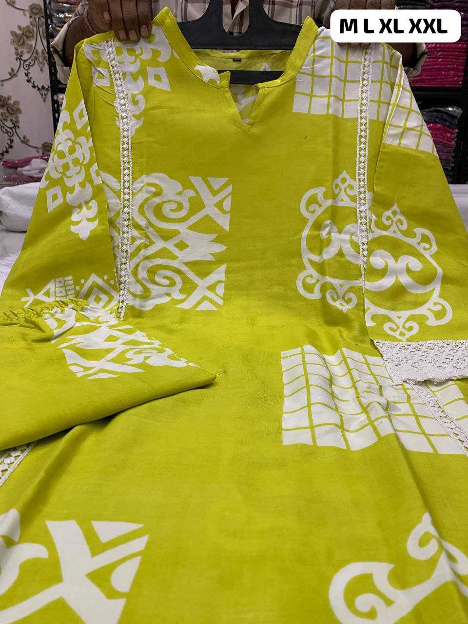 Ynf Cotton KESH613 038 Suits & Dresses Western Wears Festive Collections Wholesale Co-ord Set Casual Dresses Cotton Dresses Manufacturer