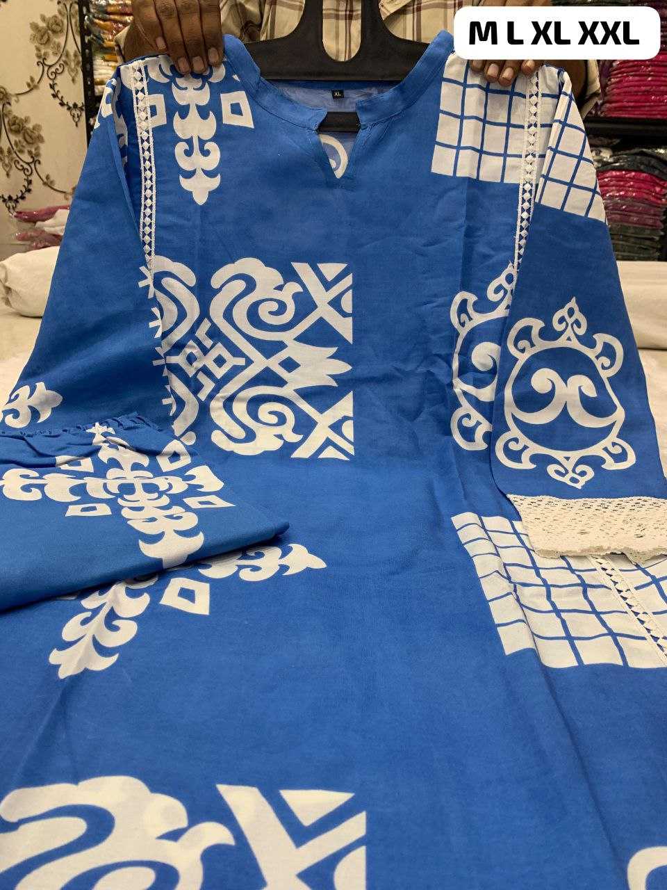 Ynf Cotton KESH613 038 Suits & Dresses Western Wears Festive Collections Wholesale Co-ord Set Casual Dresses Cotton Dresses Manufacturer
