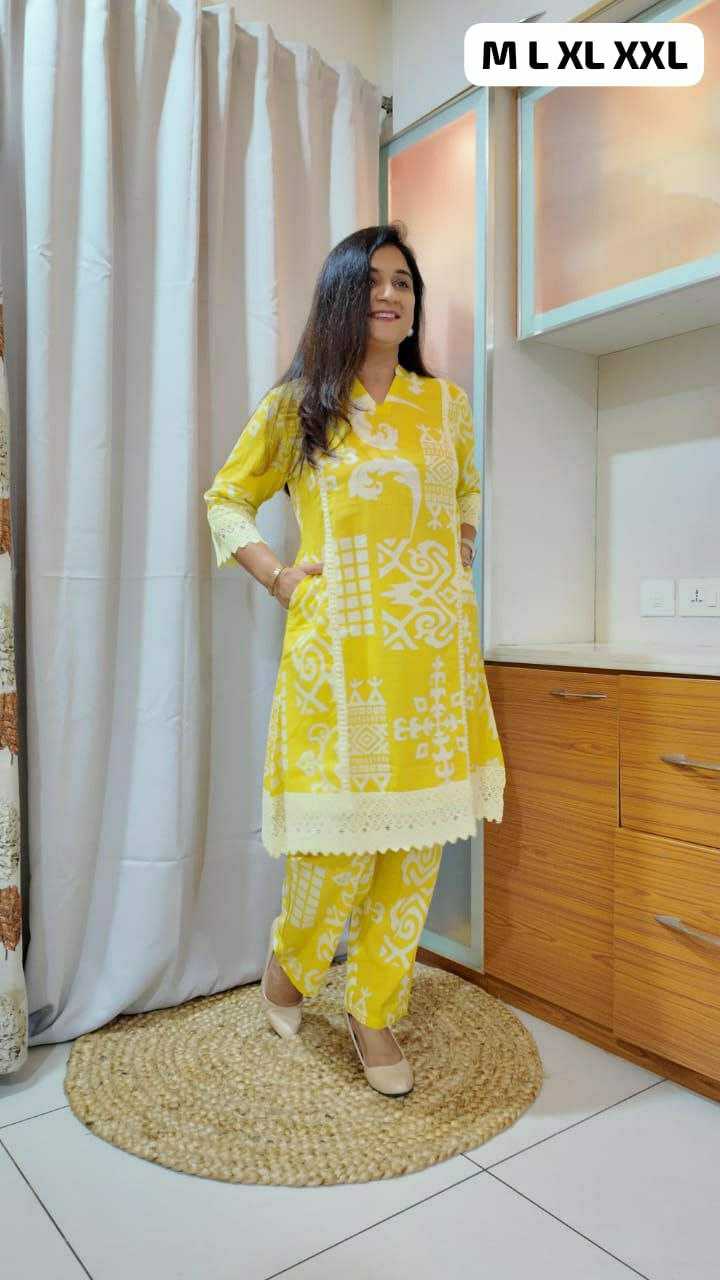Ynf Cotton KESH613 038 Suits & Dresses Western Wears Festive Collections Wholesale Co-ord Set Casual Dresses Cotton Dresses Manufacturer