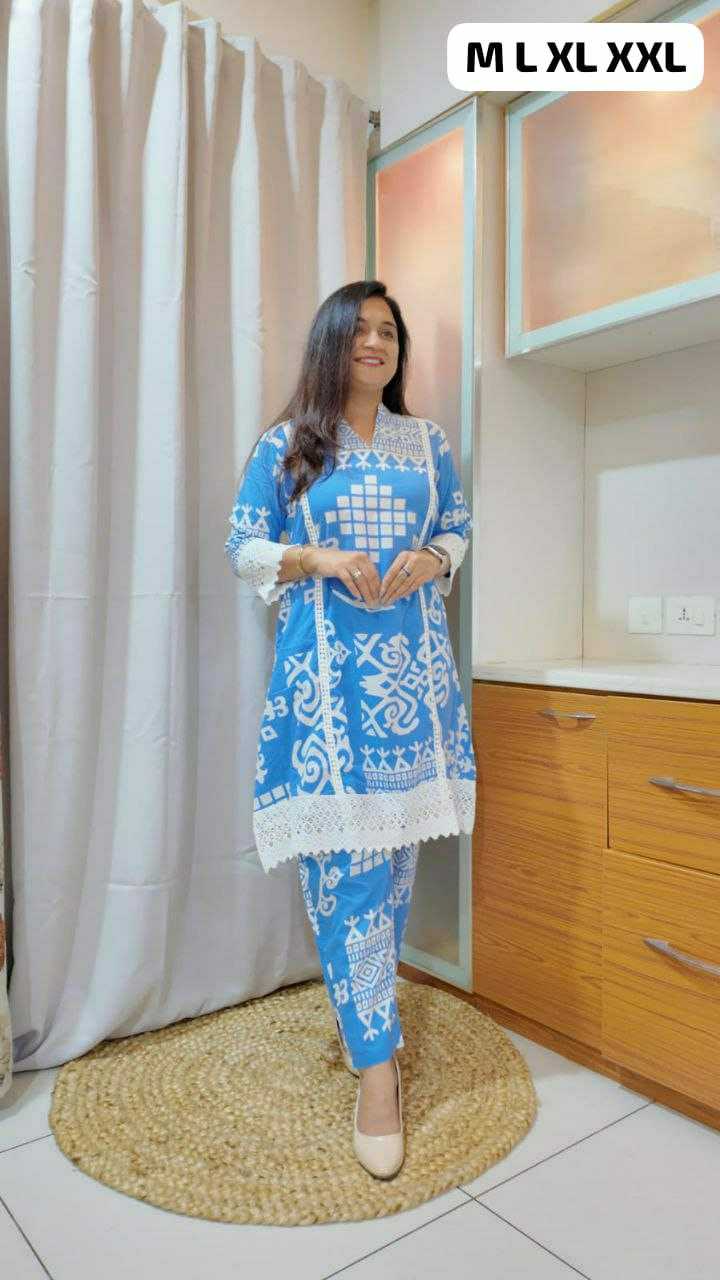 Ynf Cotton KESH613 038 Suits & Dresses Western Wears Festive Collections Wholesale Co-ord Set Casual Dresses Cotton Dresses Manufacturer