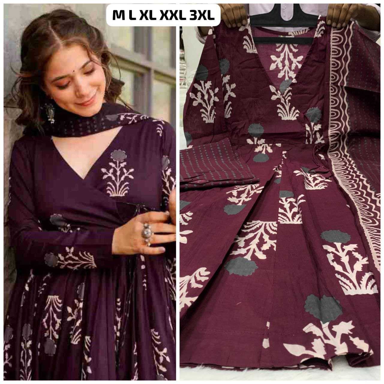 Ynf Cotton KESH613 089 Suits & Dresses Plus Size Collections Wholesale Anarkali Suits Party wear suits Designer Suits Manufacturer