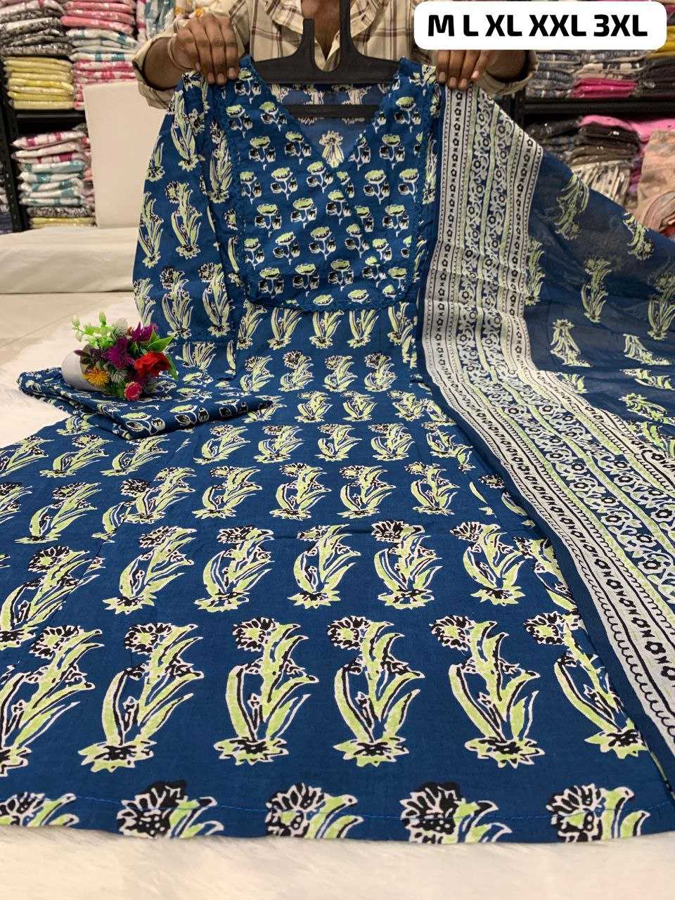 Ynf Cotton KESH613 109 Kurti Plus Size Collections Wholesale Printed Kurtis Fancy Kurti Kurti With Pants Manufacturer