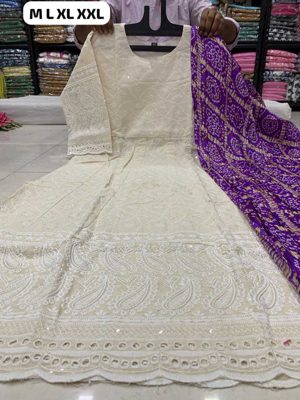 Ynf Cotton KESH613 194 Gowns Festive Collections Wholesale Anarkali Gown Gown With Dupatta Simple Gowns Manufacturer