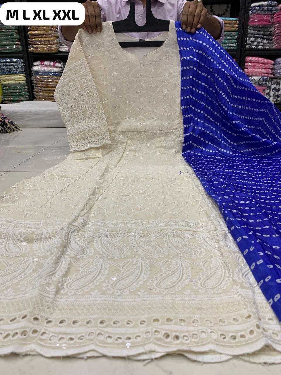 Ynf Cotton KESH613 194 Gowns Festive Collections Wholesale Anarkali Gown Gown With Dupatta Simple Gowns Manufacturer