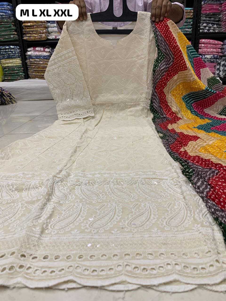 Ynf Cotton KESH613 194 Gowns Festive Collections Wholesale Anarkali Gown Gown With Dupatta Simple Gowns Manufacturer