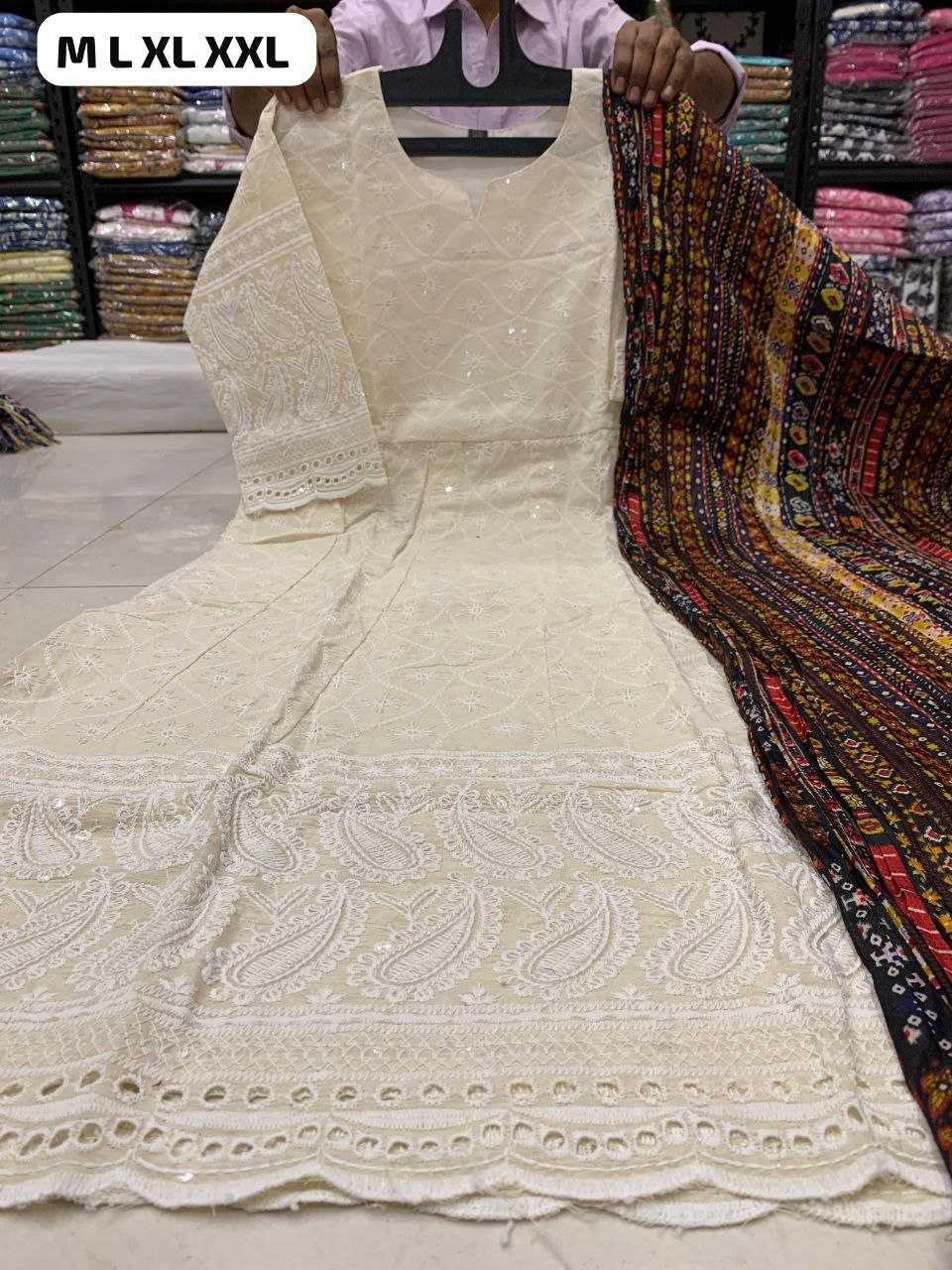 Ynf Cotton KESH613 194 Gowns Festive Collections Wholesale Anarkali Gown Gown With Dupatta Simple Gowns Manufacturer