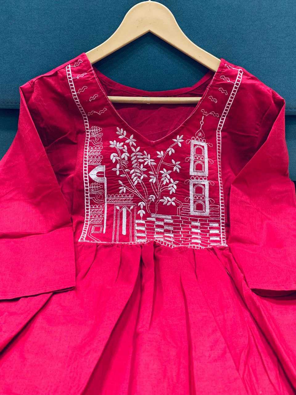 Ynf Cotton KESH613 206 Suits & Dresses Western Wears Festive Collections Wholesale Co-ord Set Embroidered Dresses Cotton Dresses Manufacturer