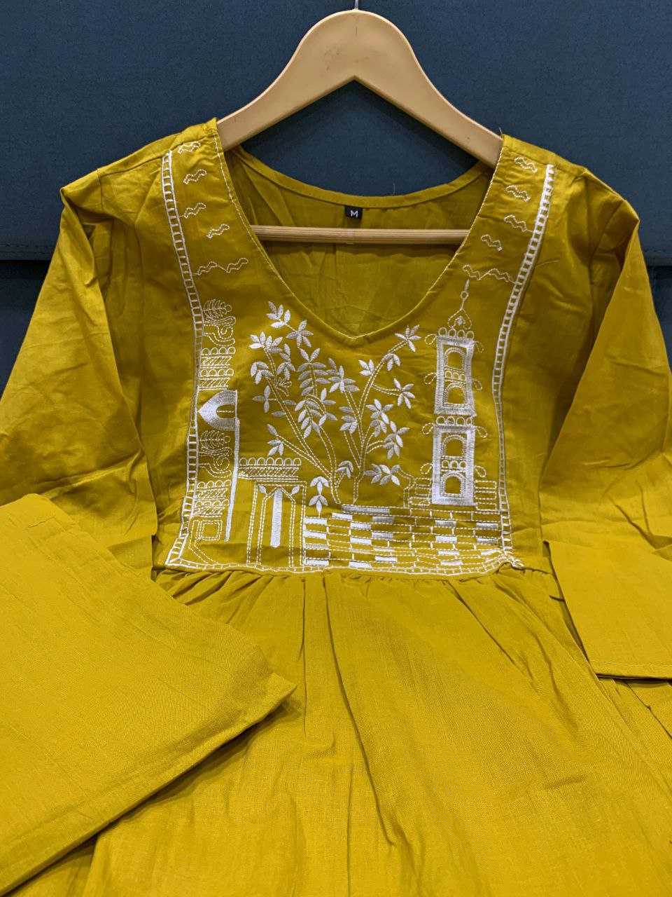 Ynf Cotton KESH613 206 Suits & Dresses Western Wears Festive Collections Wholesale Co-ord Set Embroidered Dresses Cotton Dresses Manufacturer