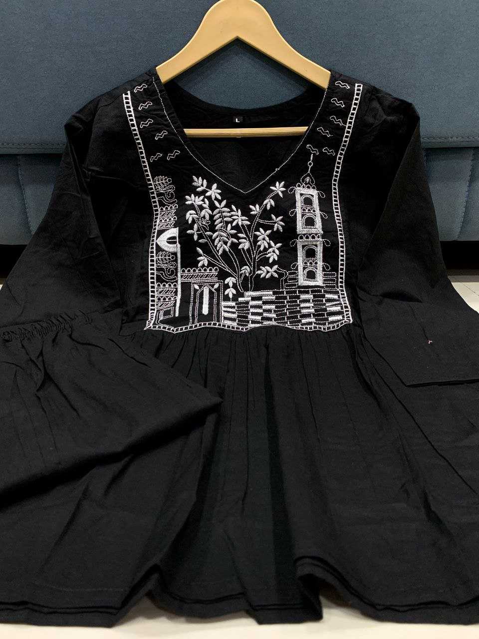 Ynf Cotton KESH613 206 Suits & Dresses Western Wears Festive Collections Wholesale Co-ord Set Embroidered Dresses Cotton Dresses Manufacturer