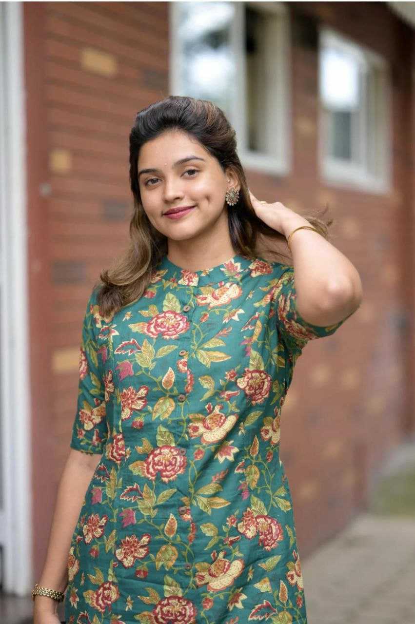 Ynf Cotton KESH613 210 Kurti Festive Collections Wholesale Printed Kurtis Cotton Kurtis Kurtis With Bottom Manufacturer
