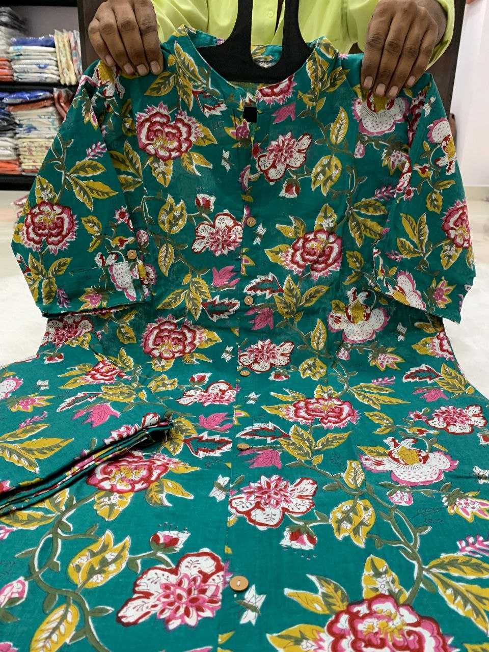 Ynf Cotton KESH613 210 Kurti Festive Collections Wholesale Printed Kurtis Cotton Kurtis Kurtis With Bottom Manufacturer