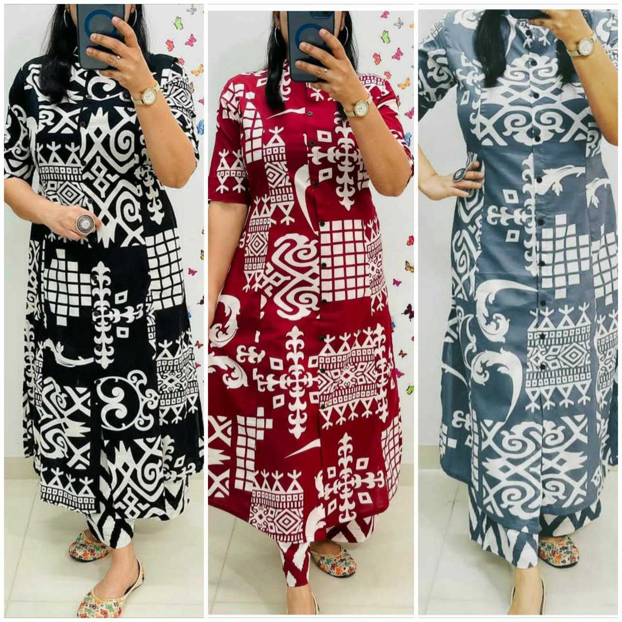 Ynf Cotton KESH613 214 Suits & Dresses Western Wears Festive Collections Wholesale Co-ord Set Printed Dresses Cotton Dresses Manufacturer