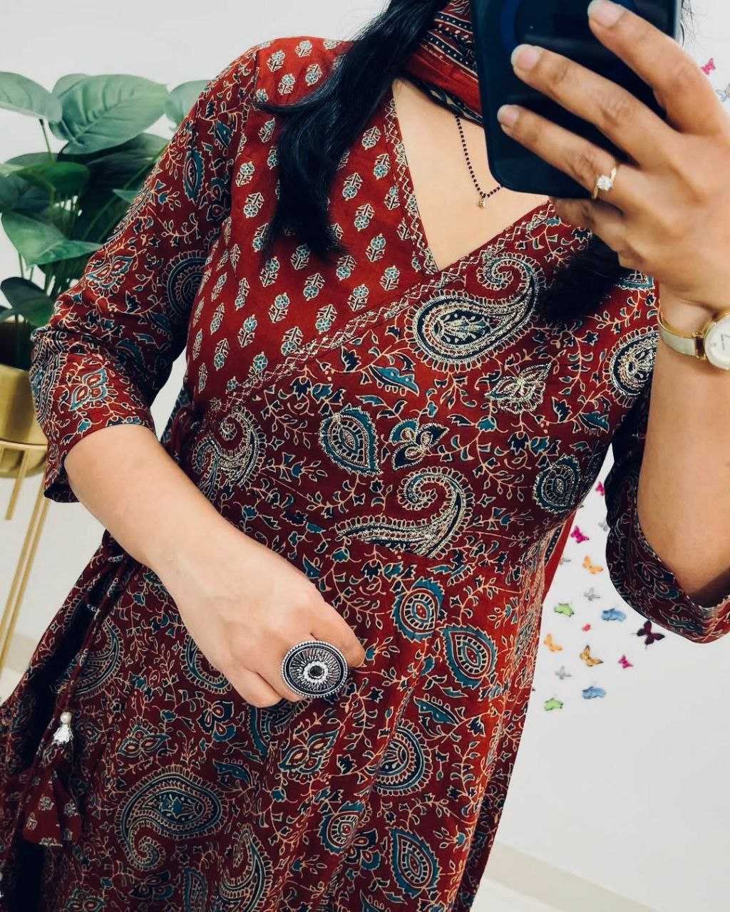Ynf Cotton KESH613 215 Suits & Dresses Festive Collections Wholesale Printed Suits Cotton Suits Anarkali Suits Manufacturer