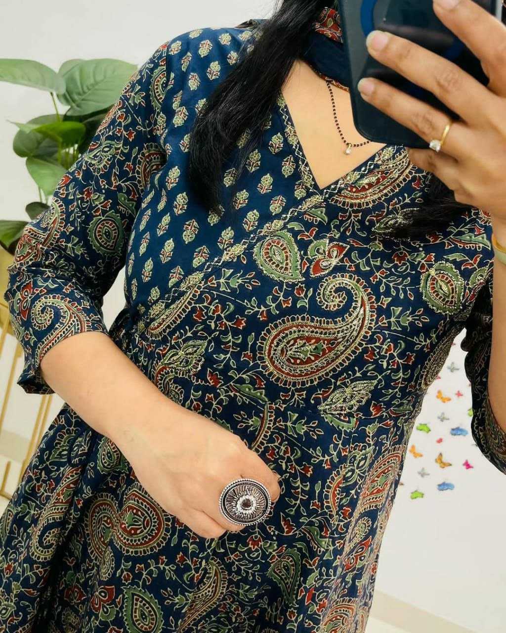 Ynf Cotton KESH613 215 Suits & Dresses Festive Collections Wholesale Printed Suits Cotton Suits Anarkali Suits Manufacturer