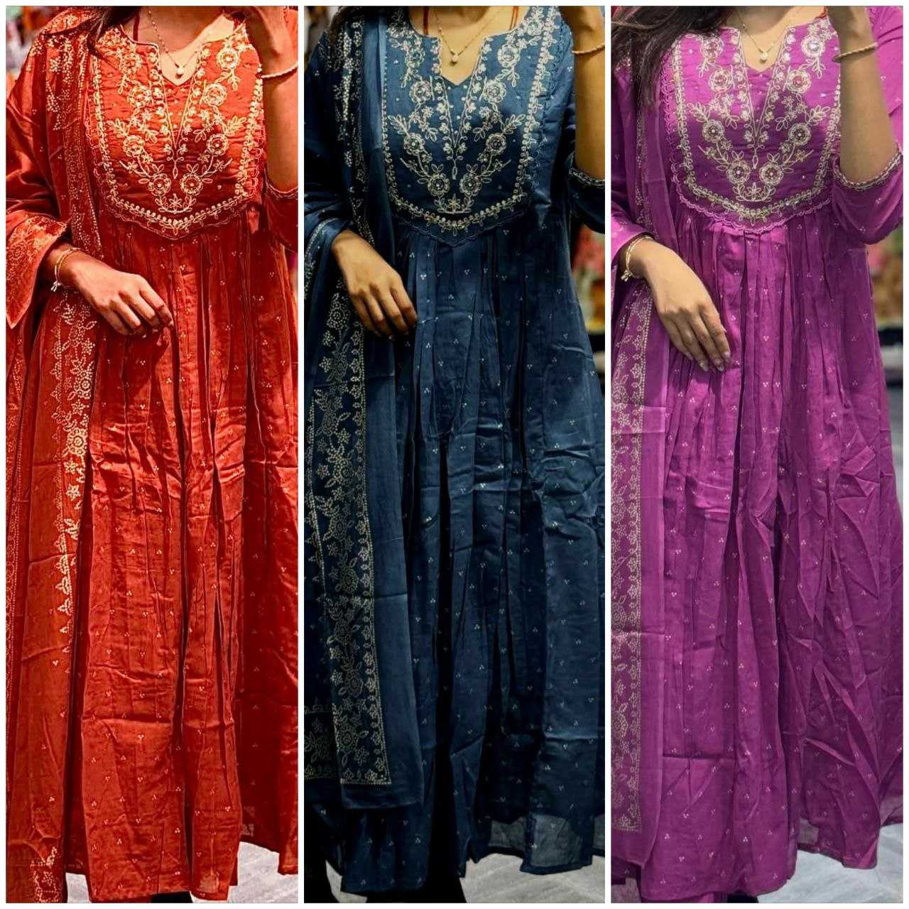 Ynf Cotton KESH613 216 Suits & Dresses Festive Collections Wholesale Cotton Suits Embroidered Suits Printed Dresses Manufacturer