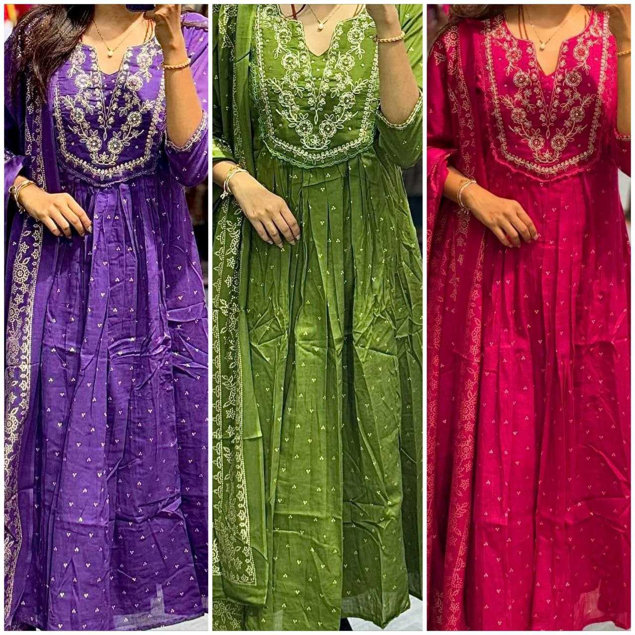 Ynf Cotton KESH613 216 Suits & Dresses Festive Collections Wholesale Cotton Suits Embroidered Suits Printed Dresses Manufacturer