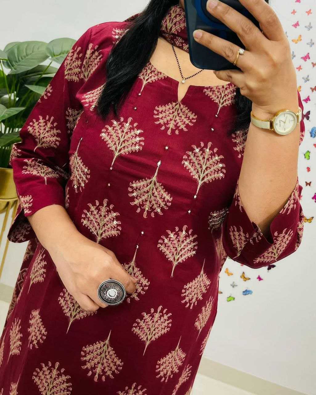 Ynf Cotton KESH613 217 Suits & Dresses Festive Collections Wholesale Printed Suits Cotton Suits Handwork Suits Manufacturer