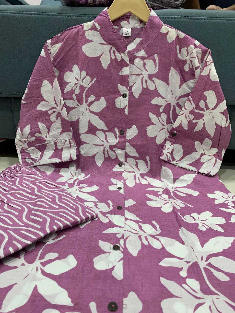 Ynf Cotton KESH613 218 Suits & Dresses Western Wears Festive Collections Wholesale Co-ord Set Printed Dresses Cotton Dresses Manufacturer